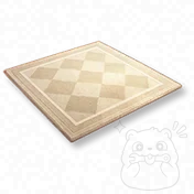 Warmwood Whispers - Diamond Rug