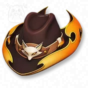 Blazing Cowboy Hat