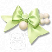 Pearlescent Butterfly Clip
