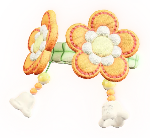 Blumen-Vlieskragen