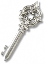 Silver-Plated Key