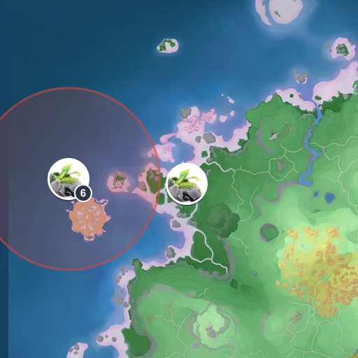 Área aproximada de aparição de Plantogarra no mapa: Planícies Ventosas