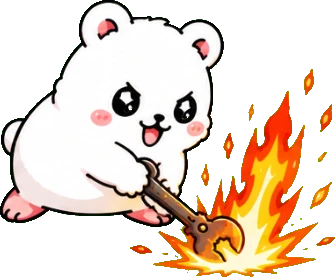 Aniimo Tools mascot, Fire theme