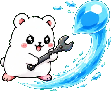 Aniimo Tools mascot, Water theme